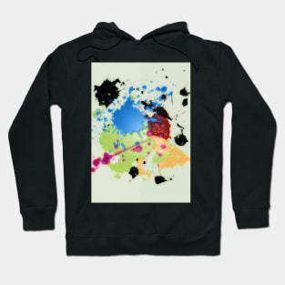 Just a splash of colour Hoodie